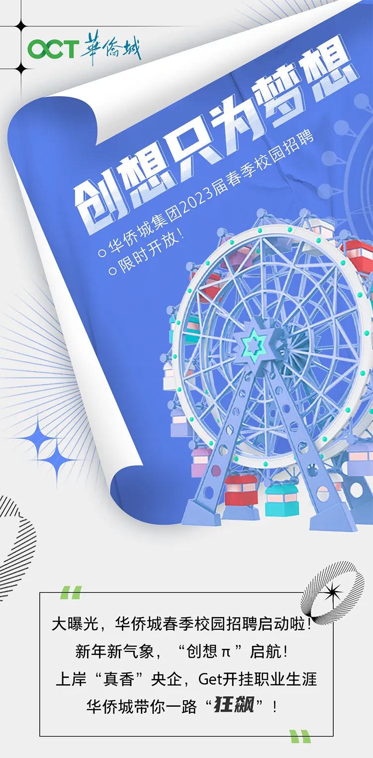 华侨城集团最新招聘信息概览