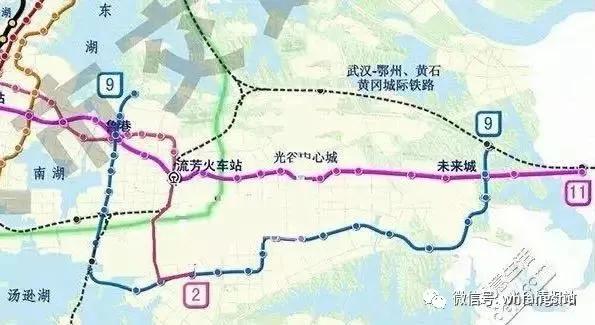 武汉地铁9号线最新线路图详解