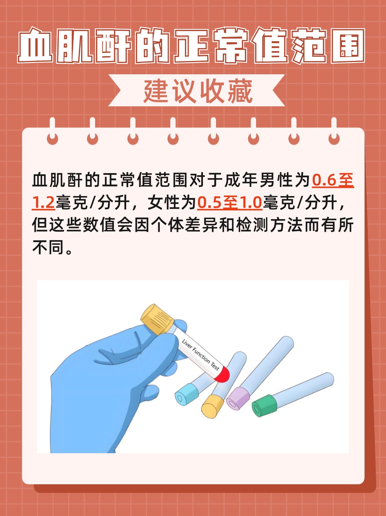 血肌酐正常值最新标准2022，了解与关注的重要性