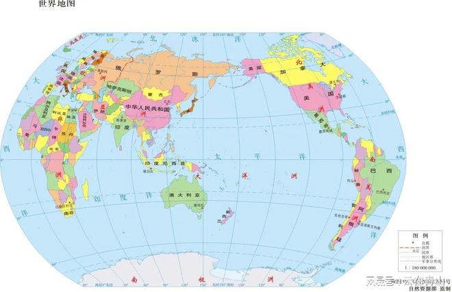 世界地图2022年高清最新版概览