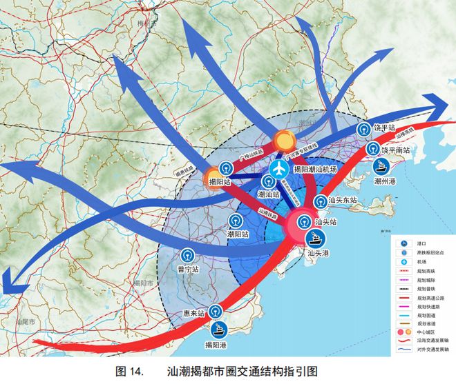 最新环潮汕高速规划图，塑造区域交通新面貌