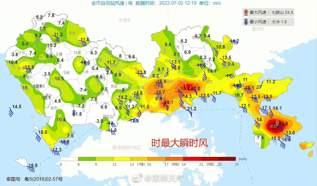 深圳台风最新消息报告